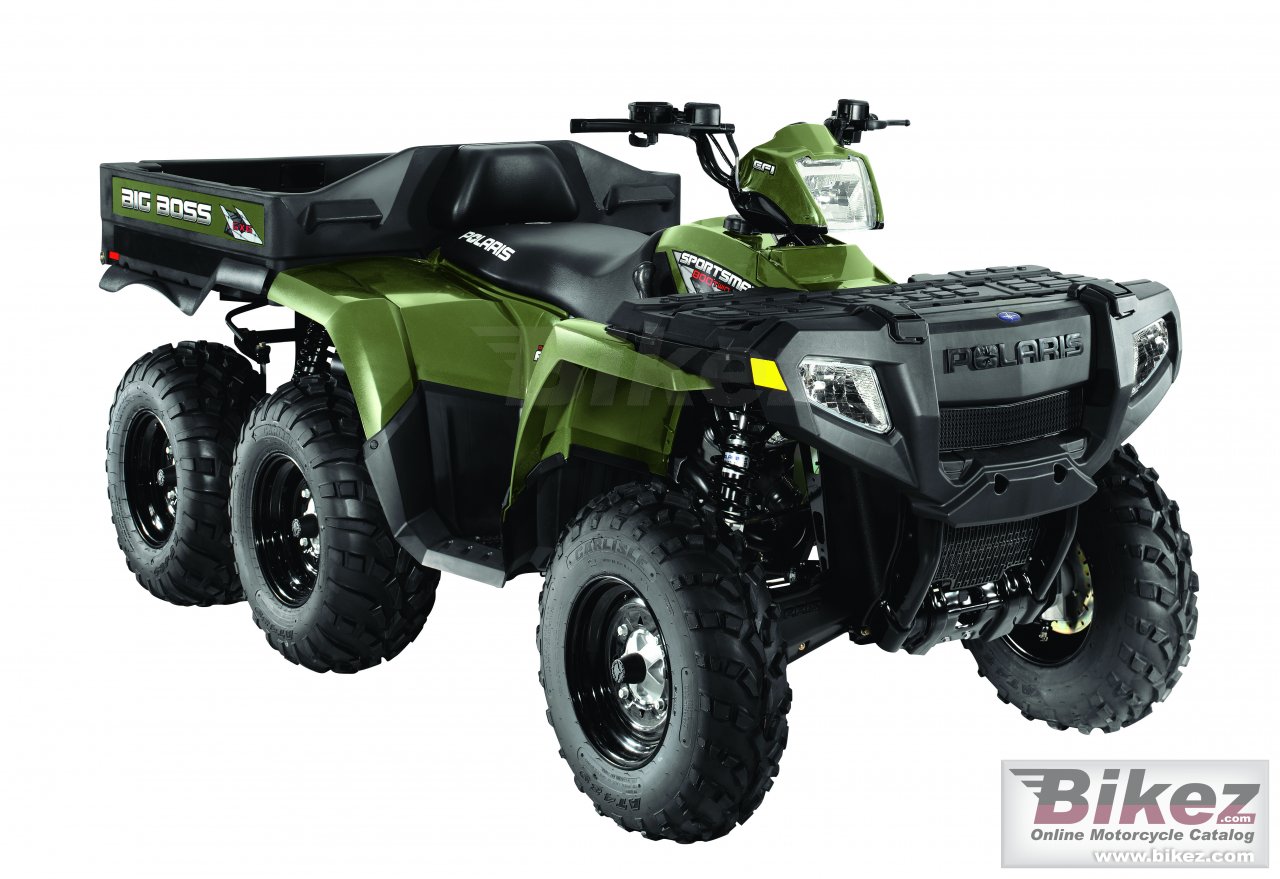 Big Polaris sportsman big boss 6x6 800 picture and wallpaper from Bikez.com